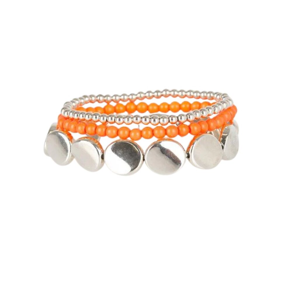 Bracelet Stack Trendy Fall Colors